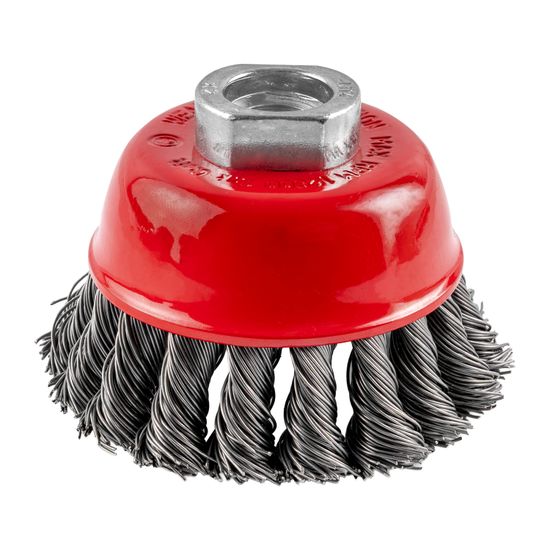 Wire Cup Brush Twisted 80mmxm14 Bulk